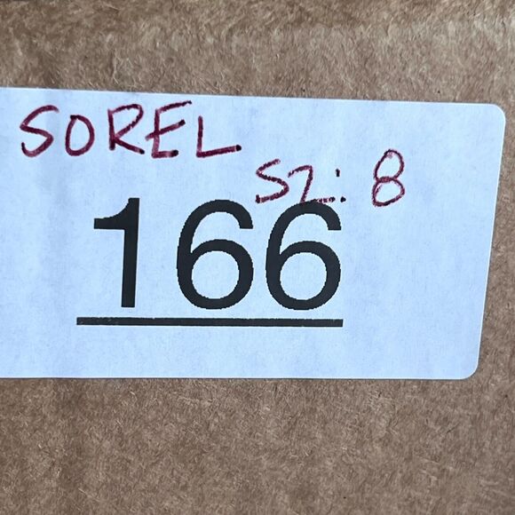 Sorel Roaming Lace Leather Sandals Bolt Green Black Women's 8 NWOB - Picture 10 of 10